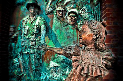 Monument Vietnam-Oorlog Roswell