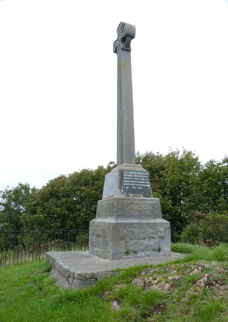 Monument Boerenoorlog Caernarfon