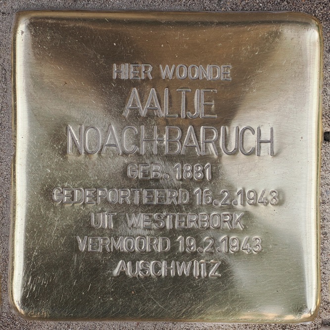 Stolpersteine Papenstraat 33 #3