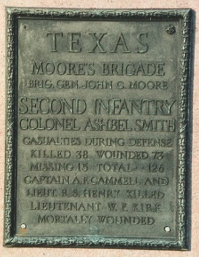 Monument 2nd Texas Infantry (Confederates)