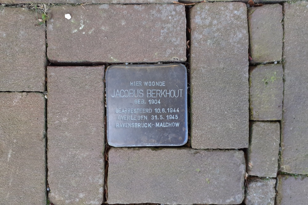 Stolperstein Kloosterstraat 5 #1