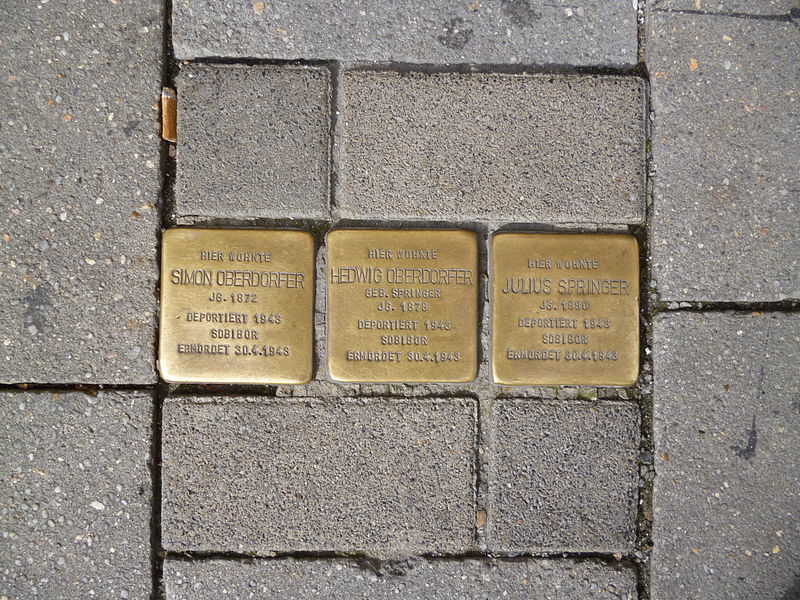 Stumbling Stones Arnulfsplatz 4