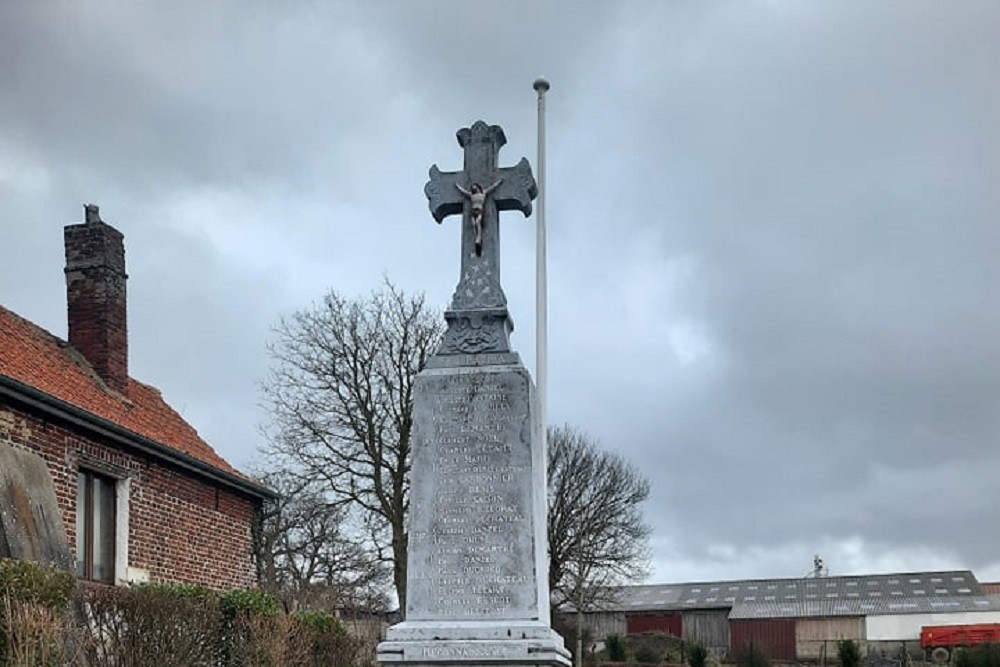 War Memorial Bonningues-ls-Ardres