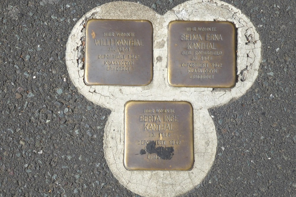 Stolpersteine Goldbacher Straße 23 #1