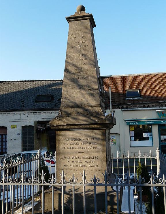 Franco-Prussian War Memorial Busigny