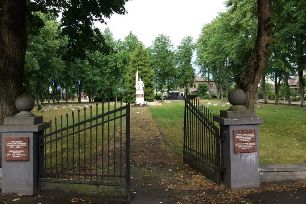 Soviet Cemetery WWII Prienai