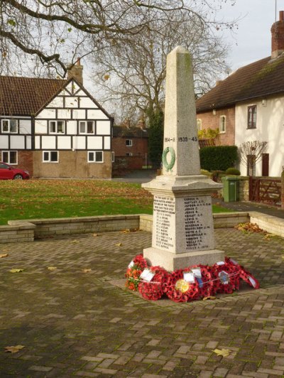 War Memorial Harworth