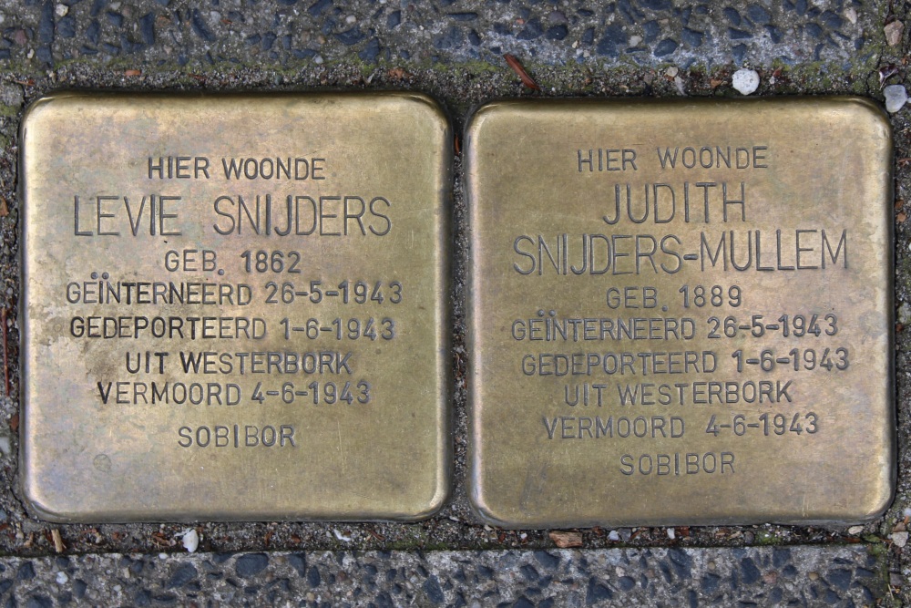 Stolpersteine Plantage Middenlaan 26 #4