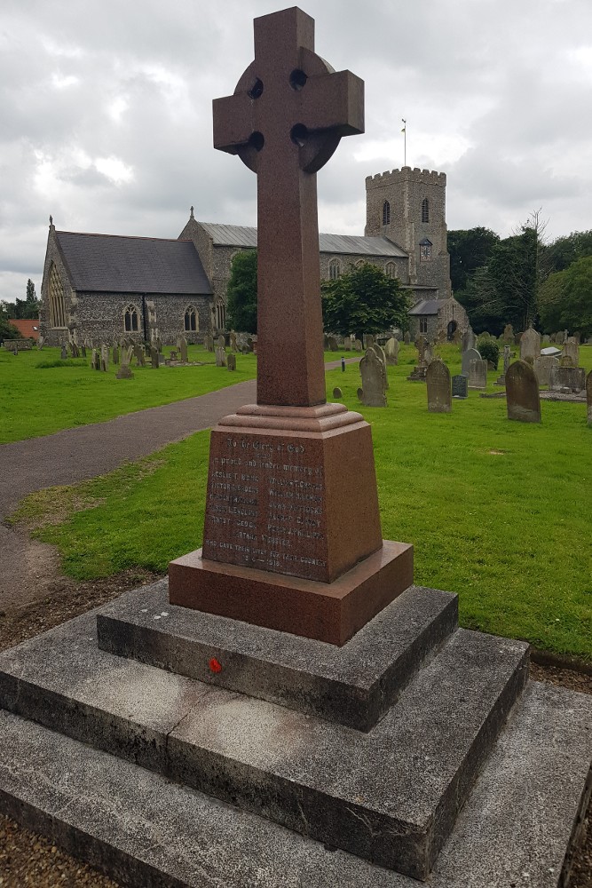 War Memorial Ludham #3