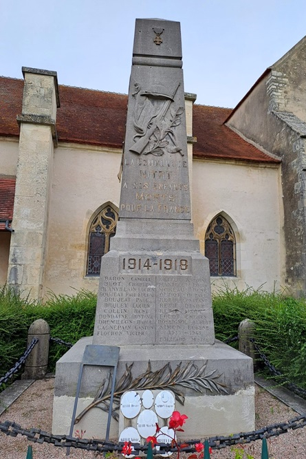 Oorlogsmonument Nitry #2