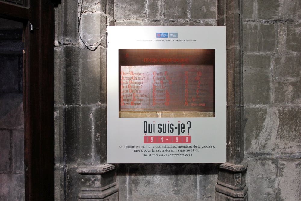 Gedenkteken Collegiale Notre-Dame Huy