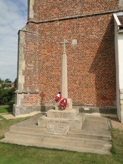 War Memorial Levington