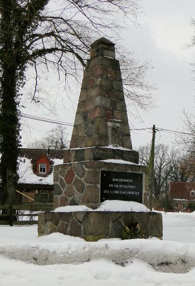 War Memorial Zweedorf