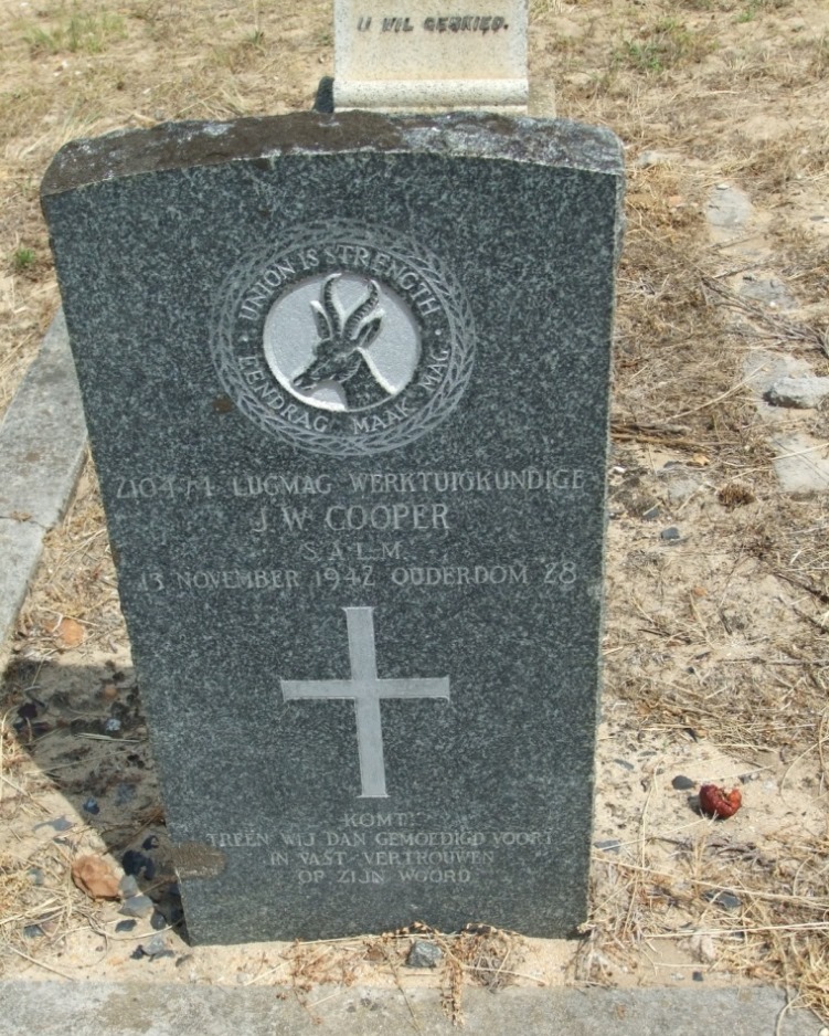 Commonwealth War Grave Kleinmond Cemetery