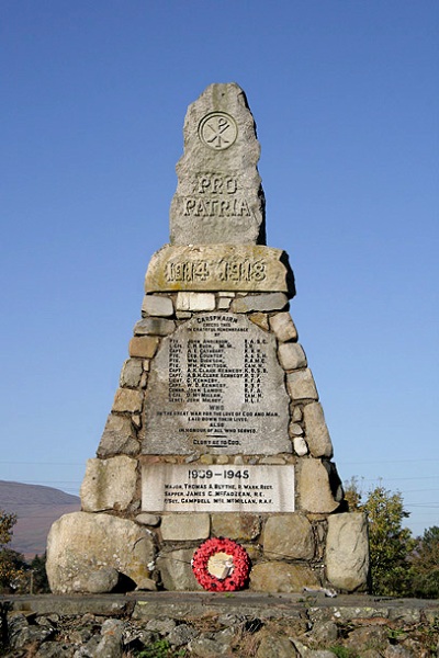 War Memorial Carsphairn