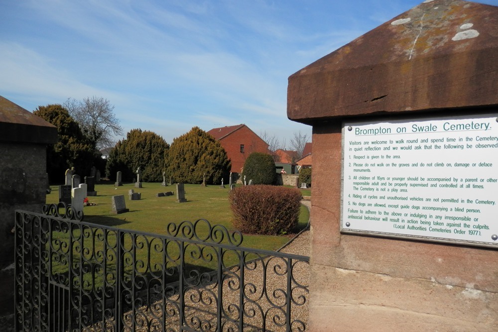 Oorlogsgraven van het Gemenebest Brompton-on-Swale Cemetery
