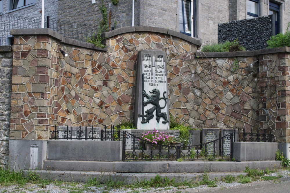 Oorlogsmonument Biesmere	