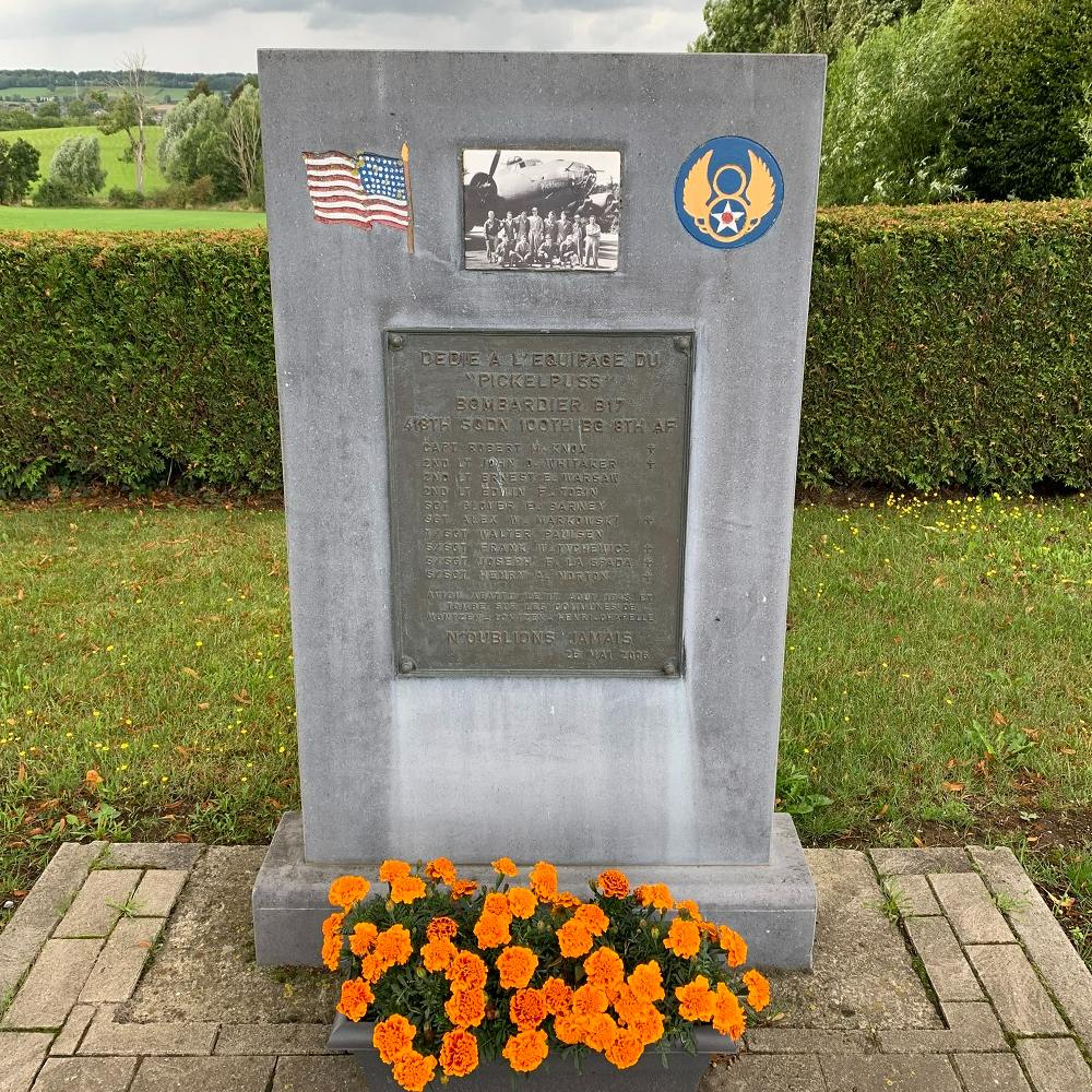 Monument Crash B17 Bommenwerper 