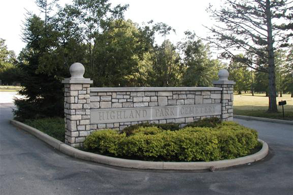 Amerikaanse Oorlogsgraven Highland Park Cemetery
