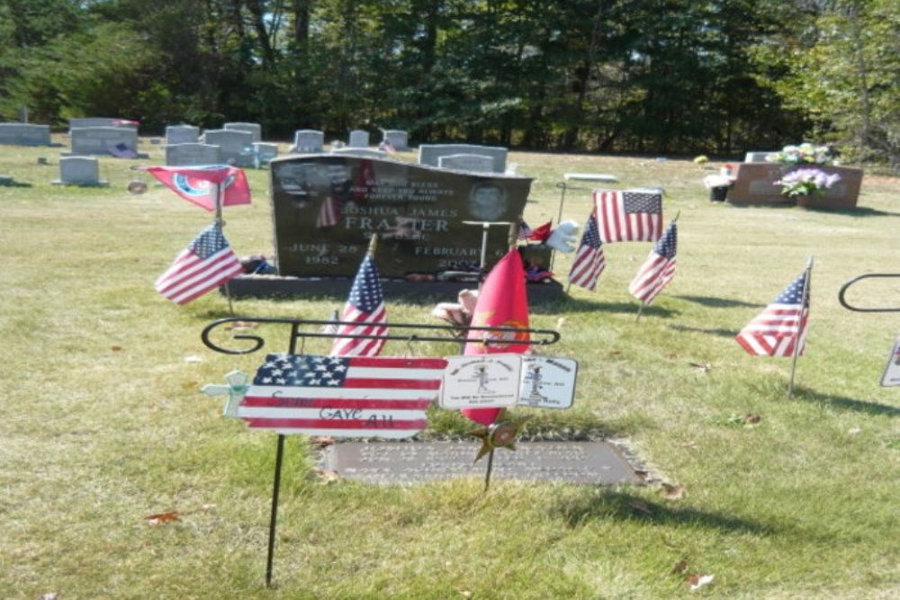 Amerikaans Oorlogsgraf Montague Baptist Church Cemetery