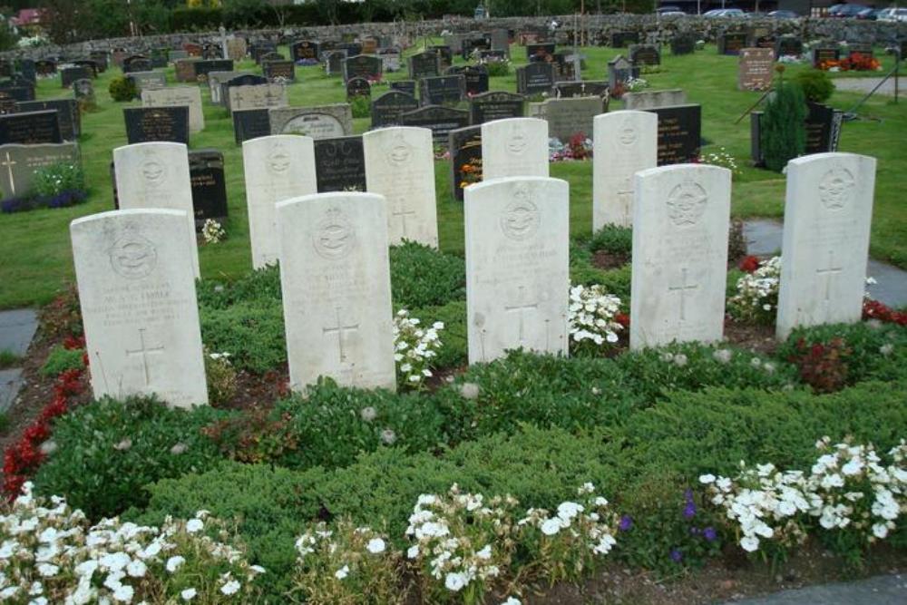 Commonwealth War Graves Aseral Churchyard