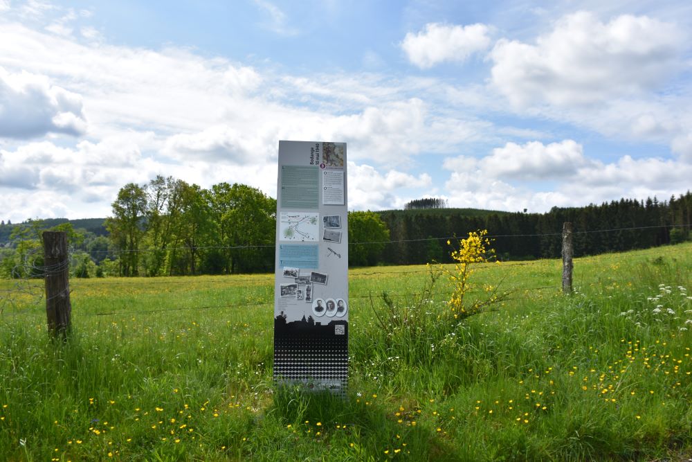 The Walking Tour of the Ardennes Hunters in Bodange - Panel 3