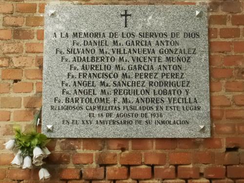 Memorial For 8 Executed Priests
