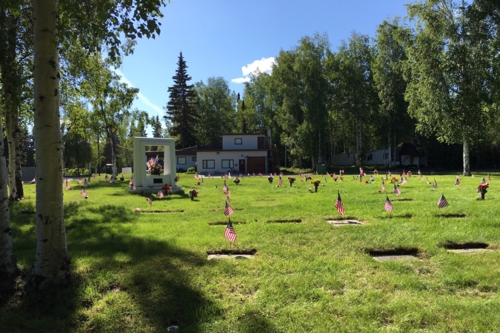 American War Graves Northern Lights Memorial Cemetery