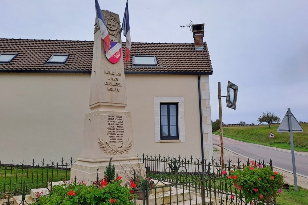 Oorlogsmonument Coussegrey