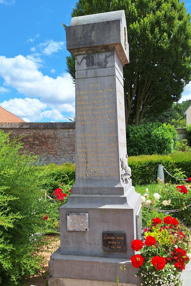 Oorlogsmonument Dreuil-ls-Amiens #3