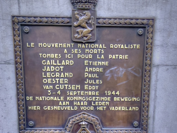 Memorial Mouvement National Royaliste