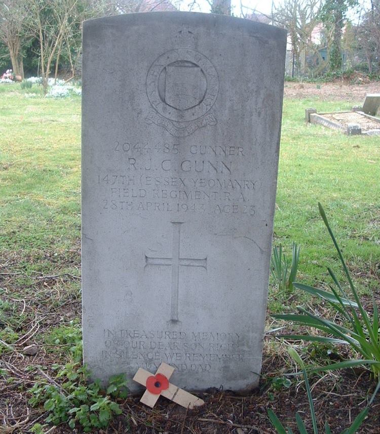 Commonwealth War Grave Hatfield Heath United Reformed Church Cemetery