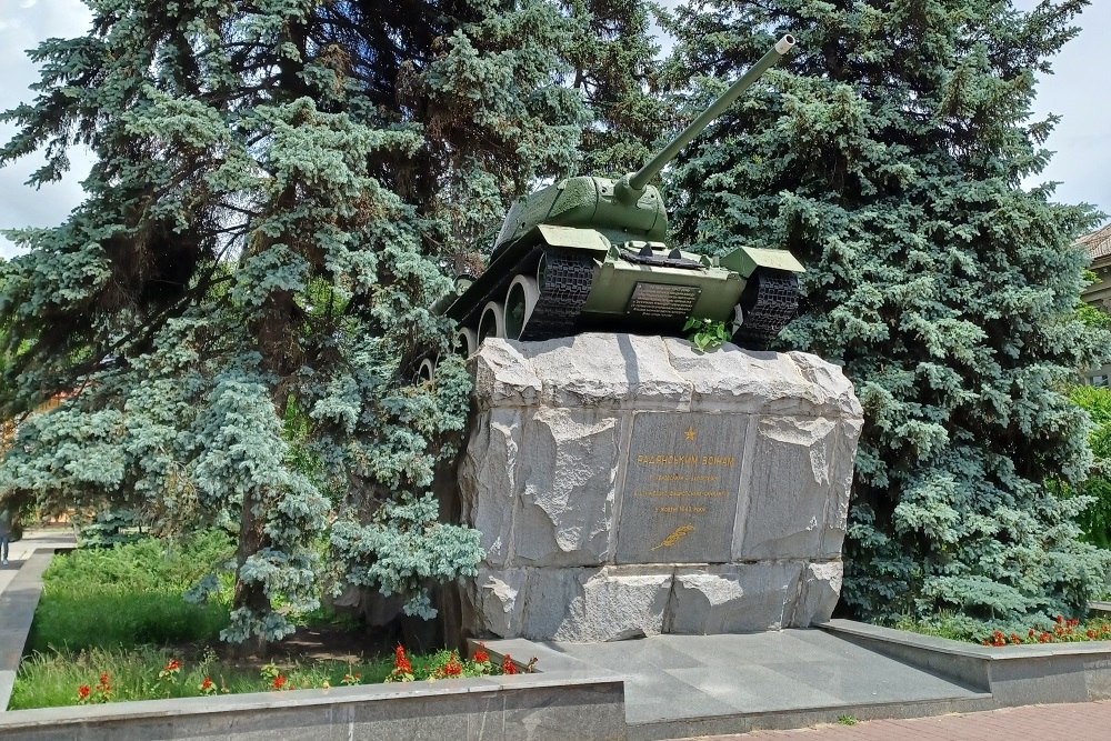 Monument to Tank Crew Mykola Yatsenko