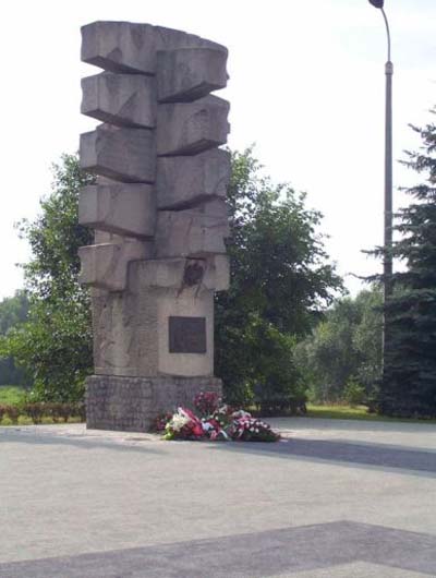 Memorial Killed Members Polish State Police Czerwonak
