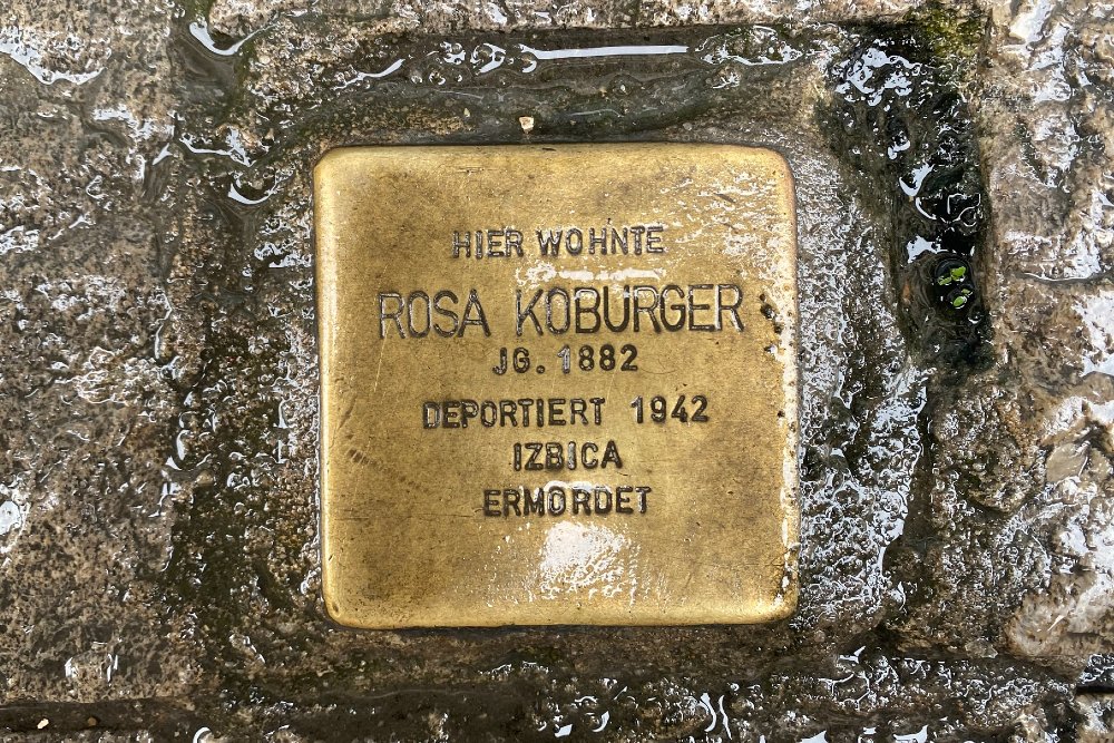 Stolperstein Obere Sandstrae 13 #1