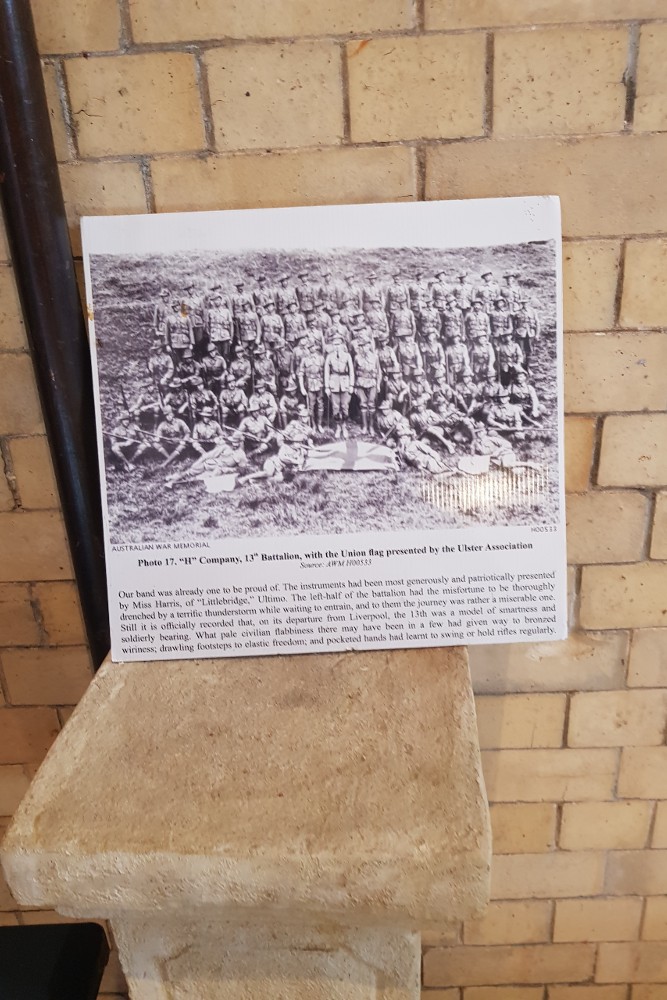 Memorial 13th Battalion Australian Imperial Force #3