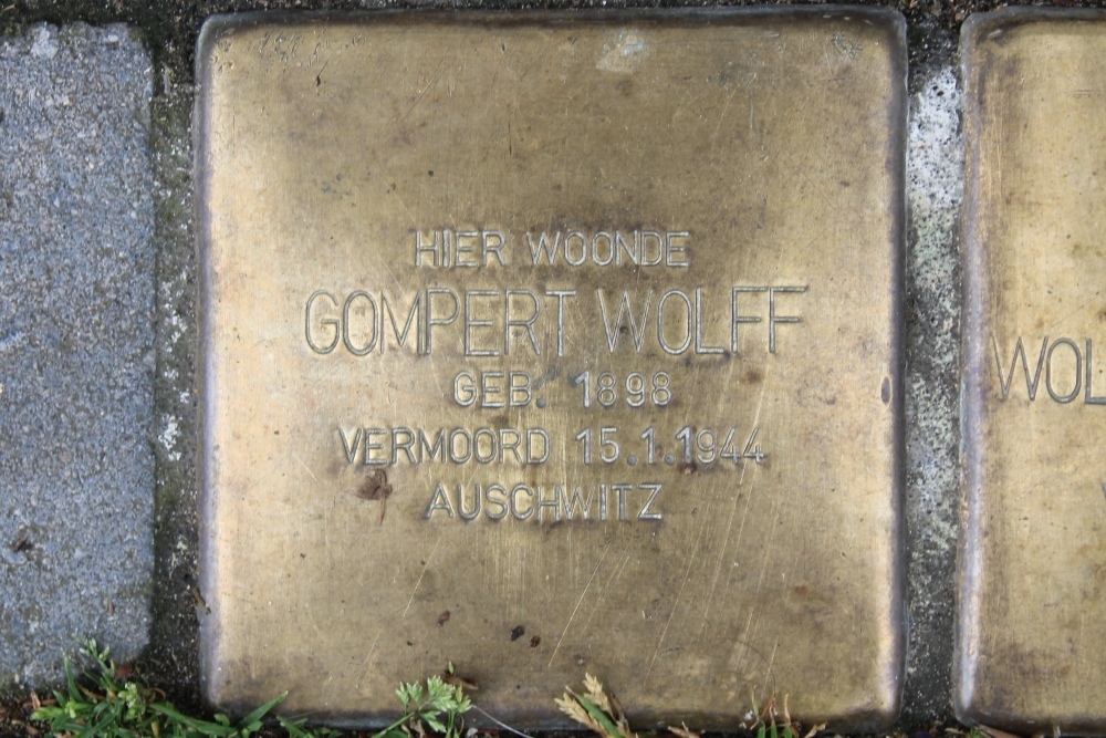 Stolpersteine Verwersstraat 69 #3