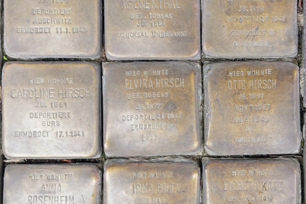 Stolpersteine Engerserstrae. 6 #4