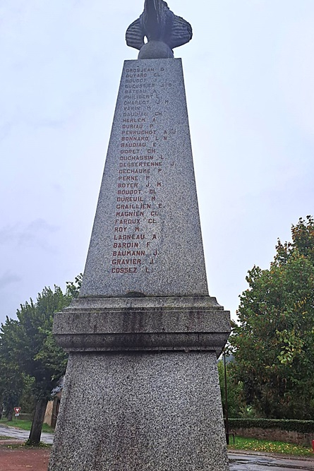 War Memorial Lucenay-l'Évêque #2