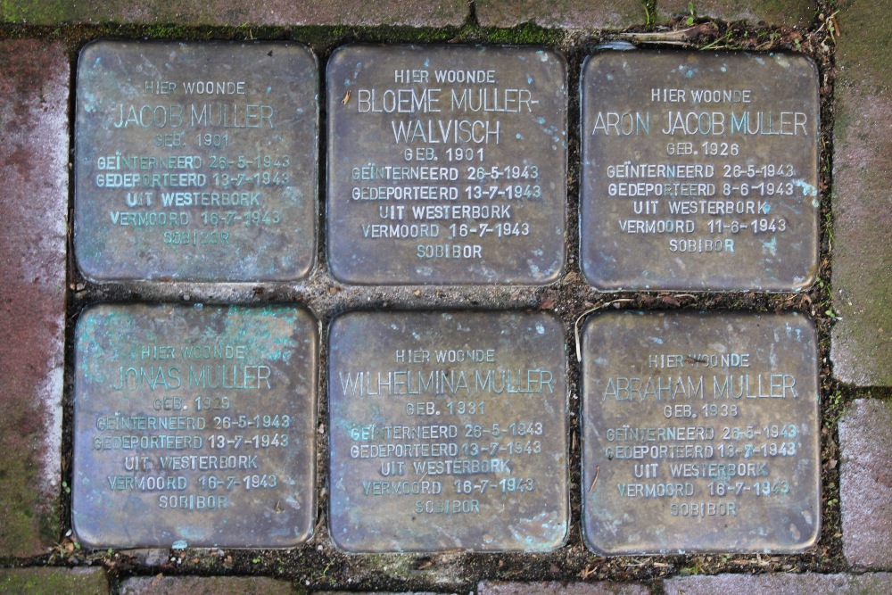 Stolpersteine Nieuwe Amstelstraat 9 #1