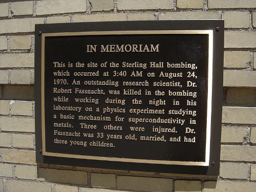 Memorial Bombing Army Math Research Center