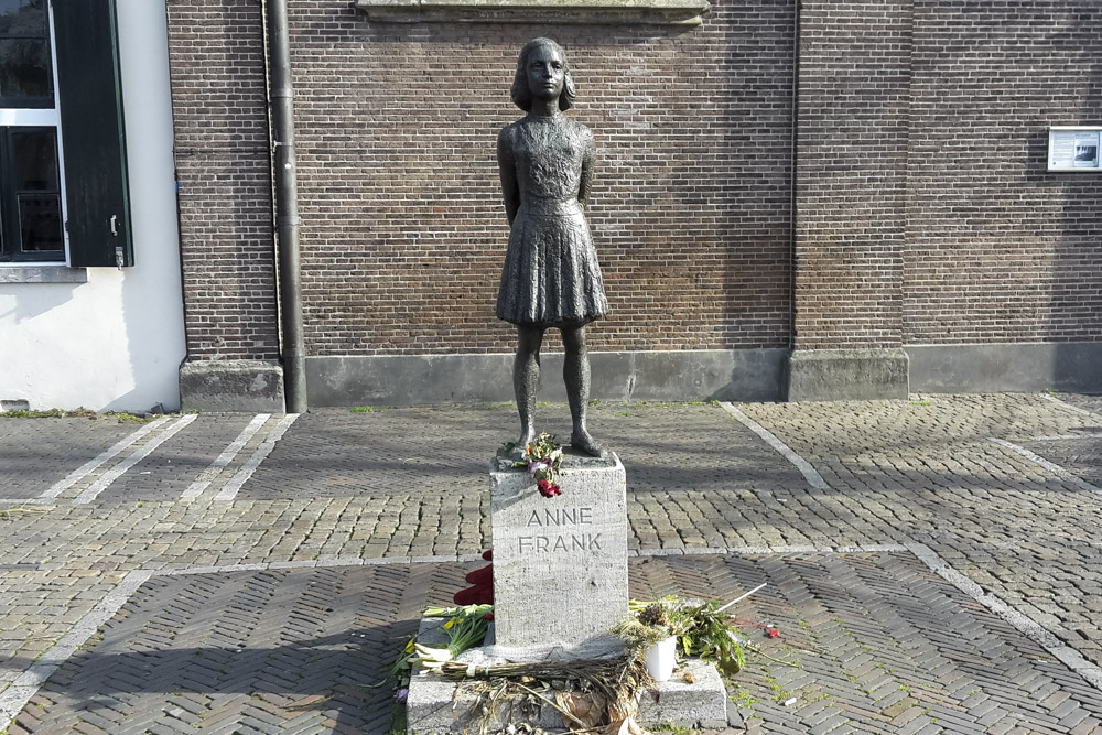 Beeld van Anne Frank