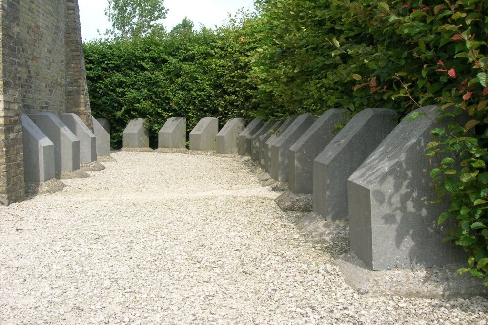 Memorial Stones Belgian Regiments Stuivekenskerke
