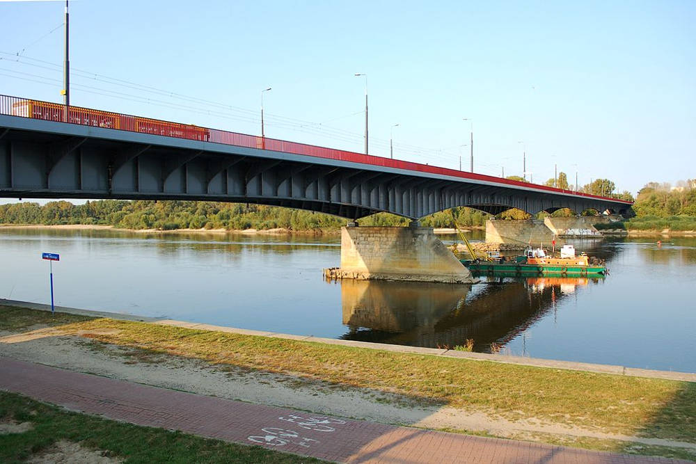 Slasko-Dabrowski Bridge Warsaw