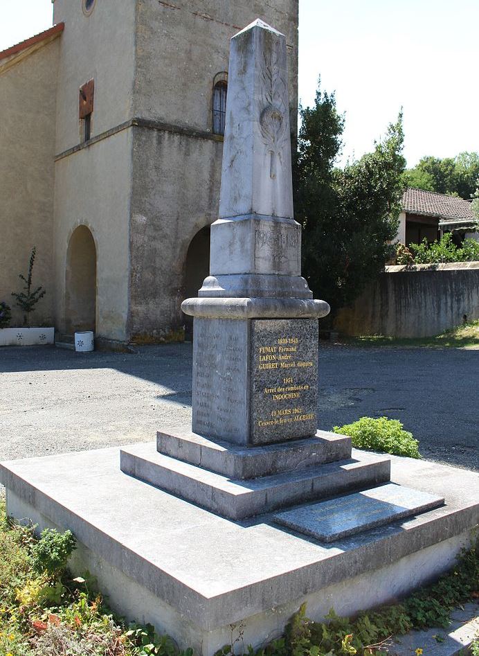 War Memorial Vidouze
