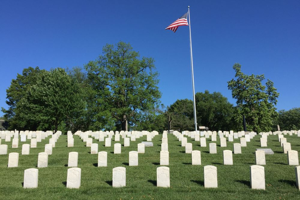 Amerikaanse Oorlogsgraven Crown Hill Cemetery