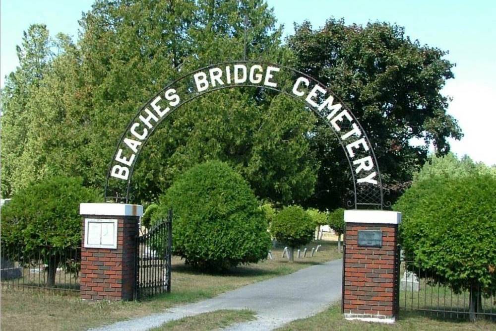 Amerikaanse Oorlogsgraven Beaches Bridge Cemetery