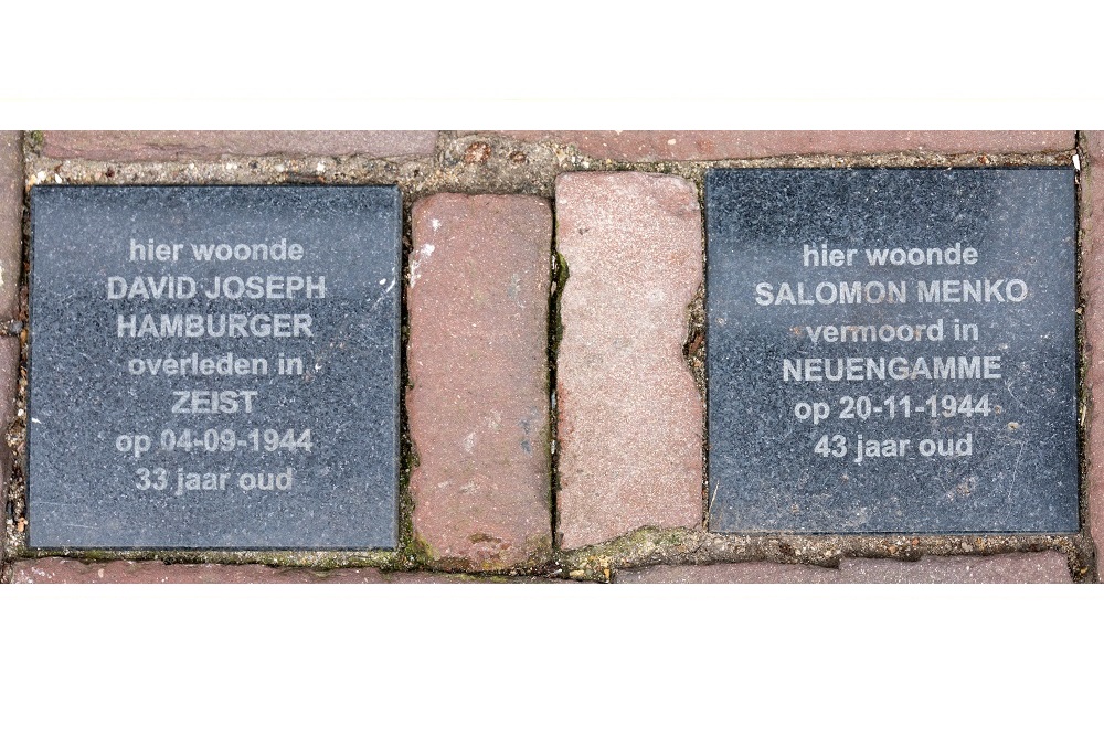 Memorial Stones Langestraat 109