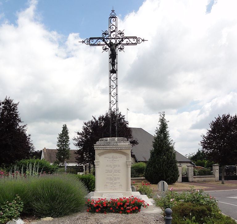 Monument Tweede Wereldoorlog Mercin-et-Vaux