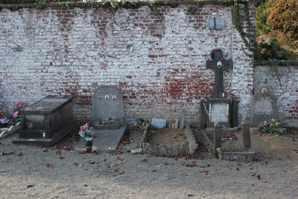 Belgische Oorlogsgraven Lessines Oude Begraafplaats